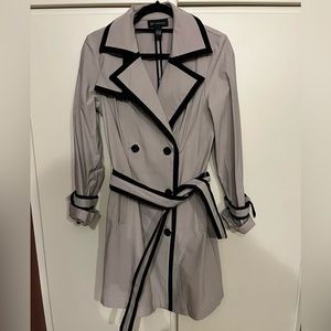 Women’s INC International Concepts Double breasted trench coat, size small